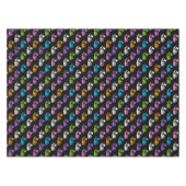 Skelettkaninchen Muster Tischdecke (Vorderseite (Horizontal))