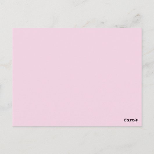 Skelettkarte Postkarte (Rückseite)