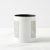 Skelettkarte Tasse (Zentrum)