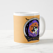 Skelettkatze Jumbo-Tasse (Vorderseite Rechts)