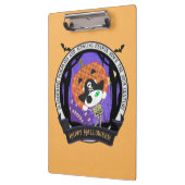 Skelettkatze Klemmbrett (Links)