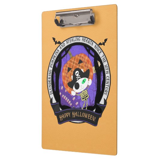 Skelettkatze Klemmbrett (Links)