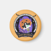 Skelettkatze Magnet (Vorne)