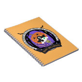 Skelettkatze Notizblock (Rechte Seite)