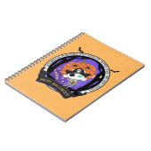 Skelettkatze Notizblock (Linke Seite)