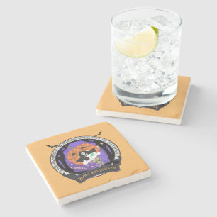 Skelettkatze Steinuntersetzer