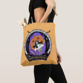 Skelettkatze Tasche (Von Nahem)