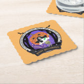 Skelettkatze Untersetzer (angewinkelt)