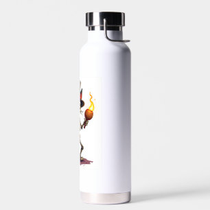 Skelettkatzen-Jamboree Trinkflasche