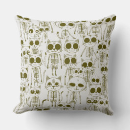 Skelettkatzenfisch Skelettknochen Leggings Kissen