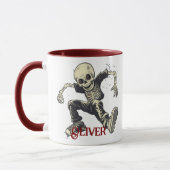 Skelettketten Halloween - Spooky Dancing Vibes Tasse (Links)