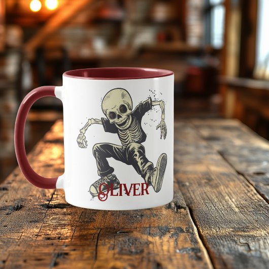 Skelettketten Halloween - Spooky Dancing Vibes Tasse