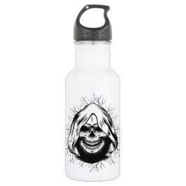 Skelettkeule Halloween Wasserflasche