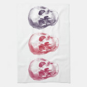 Skelettköpfe Geschirrtuch (Vertikal)