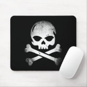 Skelettkreuz Mousepad (Mit Mouse)