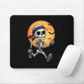 Skelettlauf Funny Halloween Kostüme Männer Frauen Mousepad (Mit Mouse)