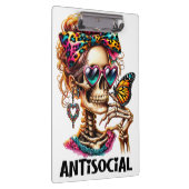 Skelettmaus Klemmbrett (Rechts)