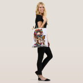 Skelettmaus Tasche (Am Model)
