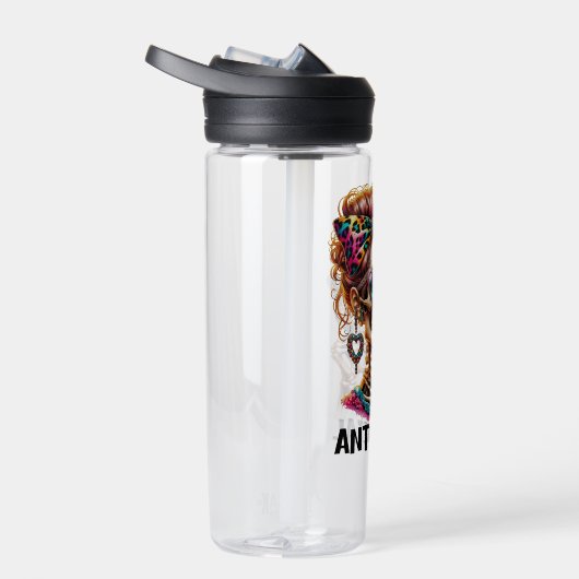 Skelettmaus Trinkflasche (Rechts)