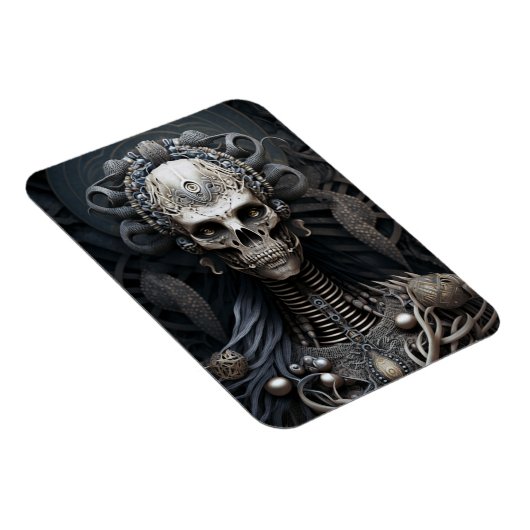 Skelettmonster Skeleton Horror Magnet (Rechte Seite)