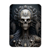 Skelettmonster Skeleton Horror Magnet (Vertikal)