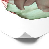 Skelettmuskulatur-Skelett 2 Poster (Ecke)