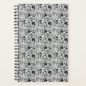 Skelettmuster der menschlichen Anatomie Planer (Vorderseite)