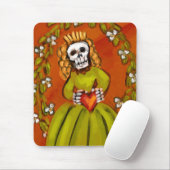 Skelettmutter mit Herz Mousepad (Mit Mouse)
