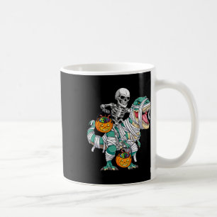Skeletto Riding Dinosaur T Rex Spaß Kinder Jungen  Kaffeetasse