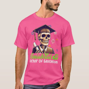 Skeletton-Abschluss für Damen beendet.D Doktor O T-Shirt