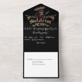 Skeletton-Crew All In One Einladung (Innen Boden)