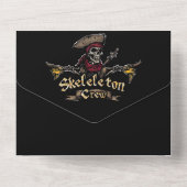 Skeletton-Crew All In One Einladung (Rückseite)
