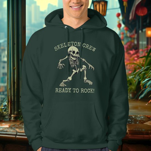 Skeletton Crew Bereit zum Felsen! - Rockin' Skelet Hoodie