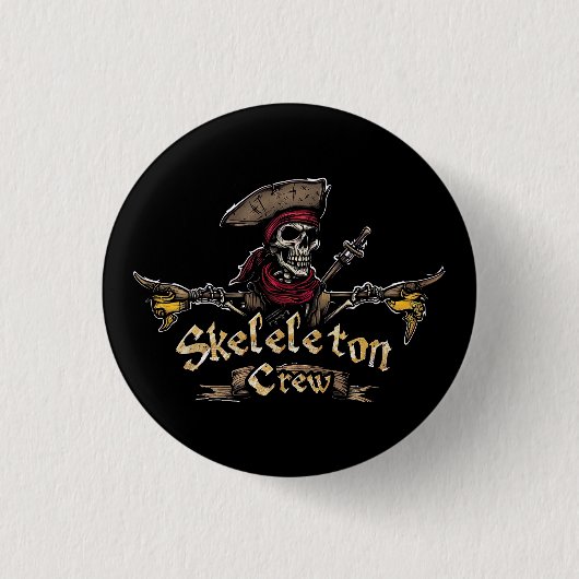 Skeletton-Crew Button (Vorderseite)