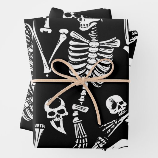 Skeletton-Crew Geschenkpapier Set (Beispiel)