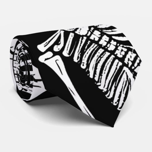 Skeletton-Crew Krawatte (Gerollt)