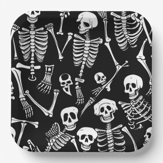 Skeletton-Crew Pappteller (Vorderseite)