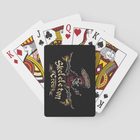 Skeletton-Crew Spielkarten (Rückseite)