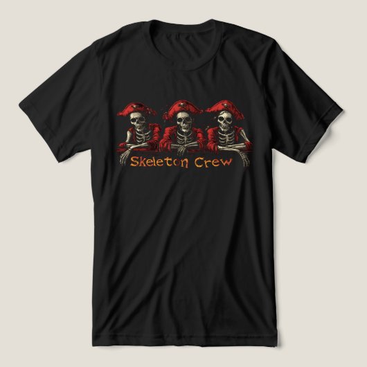 Skeletton-Crew Tri-Blend Shirt (Design Vorderseite)