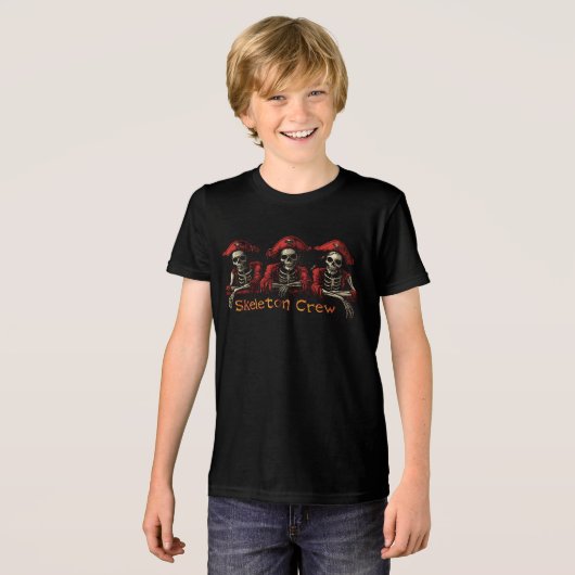 Skeletton-Crew Tri-Blend Shirt (Vorderseite voll)