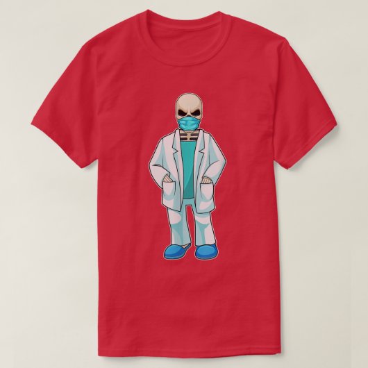 Skeletton Doktor T-Shirt (Design vorne)