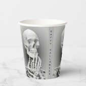 Skeletton Halloween Paper Cups Pappbecher (Vorderseite)