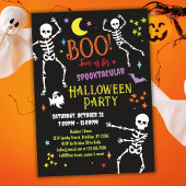 Skeletton Halloween-Party Einladung