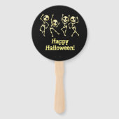 Skeletton-Halloween-Party Fächer (Vorderseite)