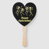 Skeletton-Halloween-Party Fächer (Vorderseite)