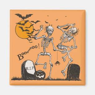 Skeletton-Halloween-Party Magnet