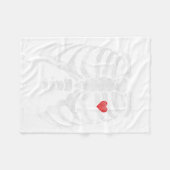 Skeletton Herzkranz Röntgen Erwachsene Kinder Spaß Fleecedecke (Vorderseite (Horizontal))