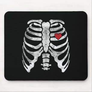Skeletton Herzkranz Röntgen Erwachsene Kinder Spaß Mousepad