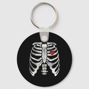 Skeletton Herzkranz Röntgen Erwachsene Kinder Spaß Schlüsselanhänger