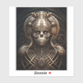 Skeletton-Horror Aufkleber (Blatt)